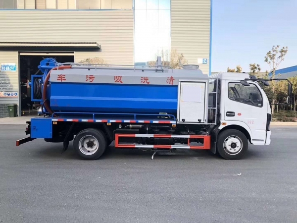 東風K7凱普特8噸清洗吸污車