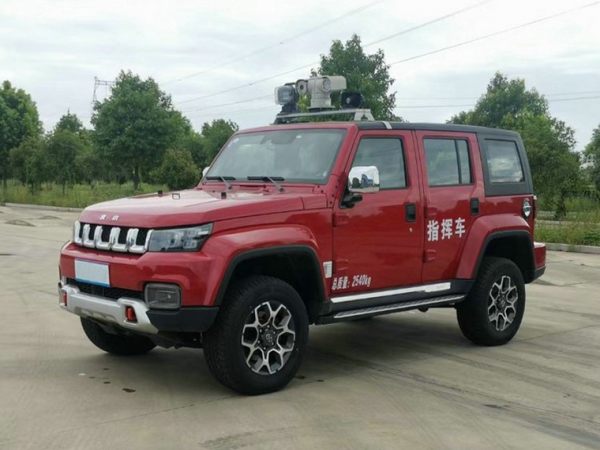 北汽四驅越野森林消防指揮車
